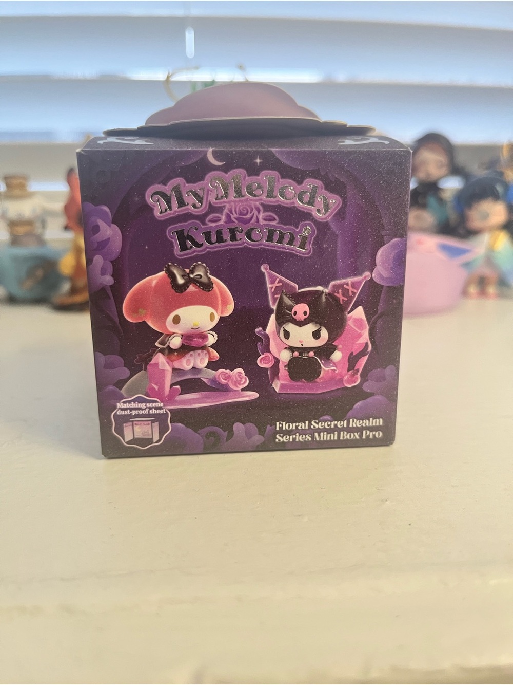 My Melody & Kuromi Floral Secret Realm Series Mini Box Pro Figurine - Boxed